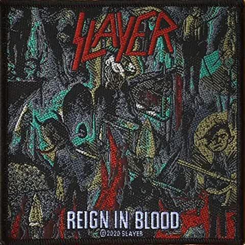 Slayer Reign In Blood PATCH Diabolic Might Records