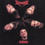 dismember pieces vinyl in red black