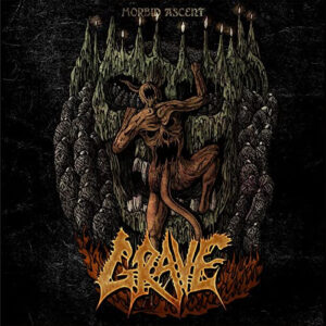 grave morbid ascent vinyl in orange