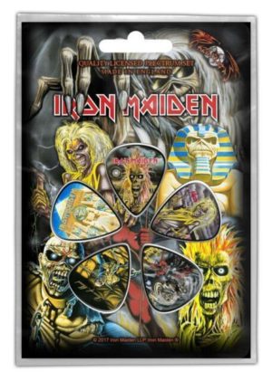 Iron Maiden - Album Old 5 Guitar Pick Set