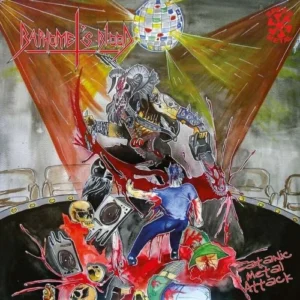 baphomets blood satanic metal attack vinyl in black