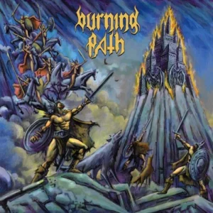 burning path self titled album on vinyl in black