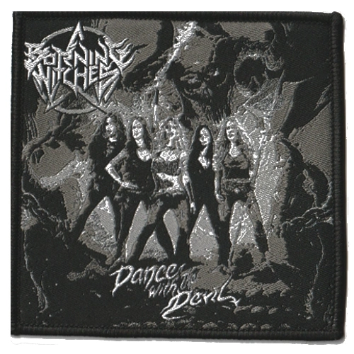 burning witches dance with the devil patch