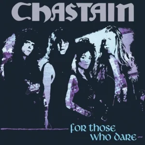 chastain for those who dare reissue vinyl in black