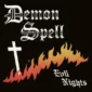 demon spell evil nights vinyl in black