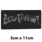 holy terror logo patch