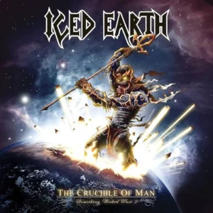iced earth the crucible of man double vinyl in black