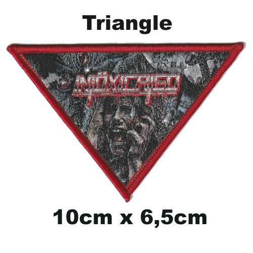 intoxicated sadistic nightmares triangle patch