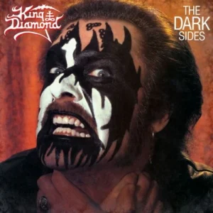 king diamond the dark sides CD in vinyl replica look