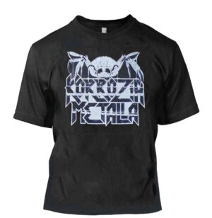 korrozia metalla logo shirt front print only