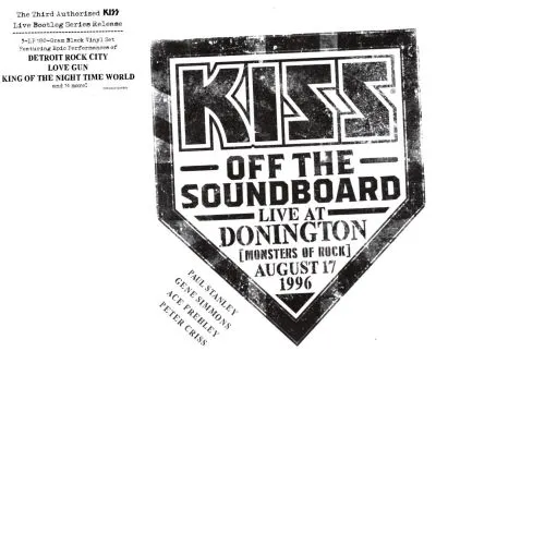 kiss off the soundboard live donington 1996 three vinyl