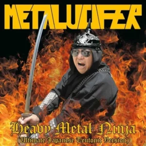 metalucifer heavy metal ninja ultimate japanese teutonic version vinyl in black