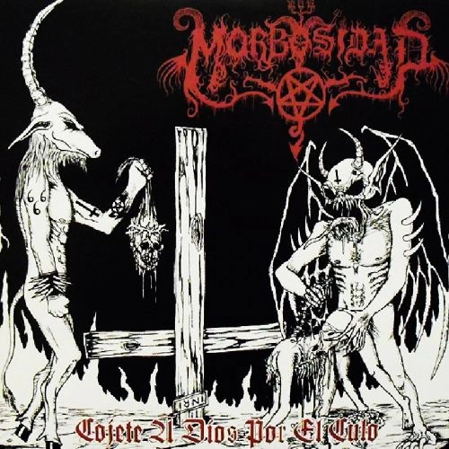 morbosidad cojete a dios por el culo vinyl in black