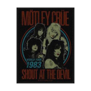 Motley Crue - Shout 1983 / PATCH