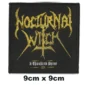 nocturnal witch gold logo patch