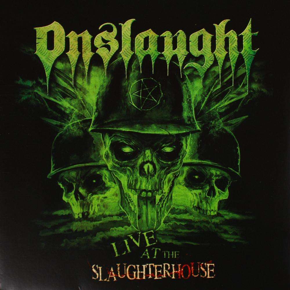 Onslaught Live At The Slaughterhouse / 2 LP / GREEN Diabolic Might