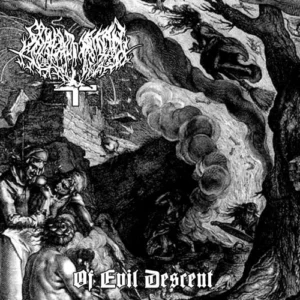 shroud of satan of evil descent vinyl in grey