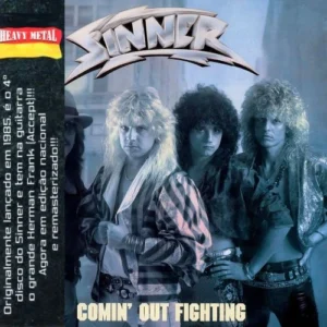 sinner comin out fighting CD brasil import