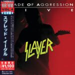 slayer Decade of aggression double CD japan import