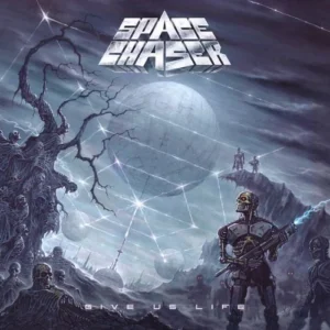 space chaser give us life vinyl in black