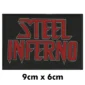 steel inferno logo patch