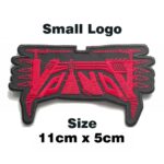 voivod logo shape patch
