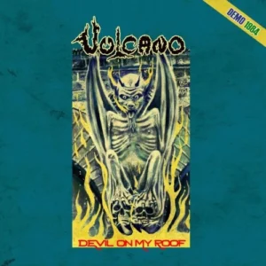 vulcano devil on my roof vinyl in black