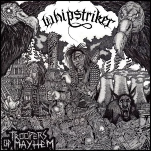 whipstriker troopers of mayhem vinyl in splatter