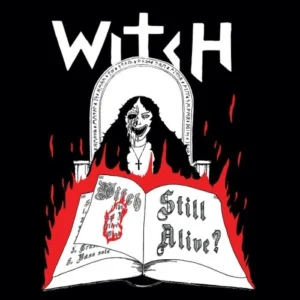 witch still alive vinyl in red white black splatter
